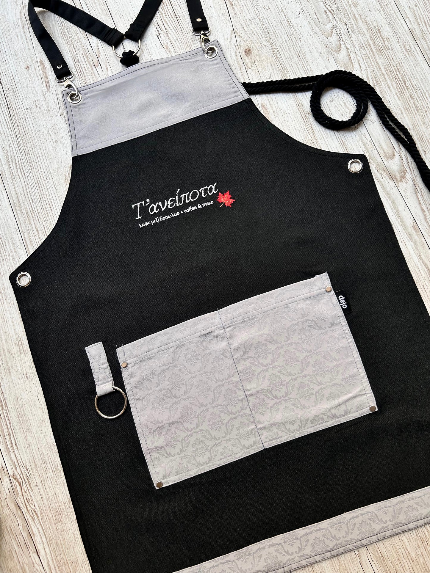 GREY HARMONY APRON