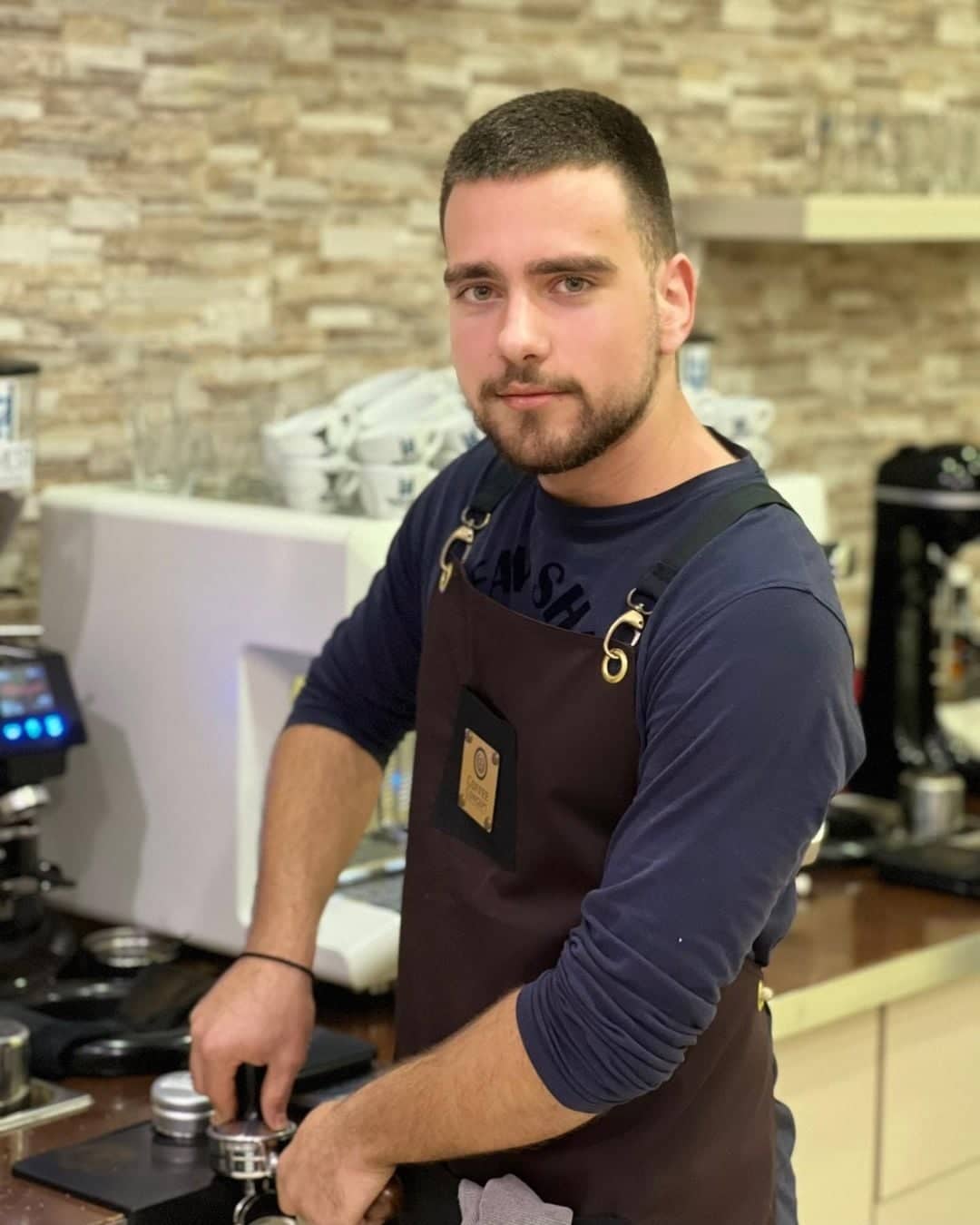 BROWN CLASSIC APRON