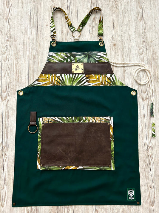 Apron grean bean