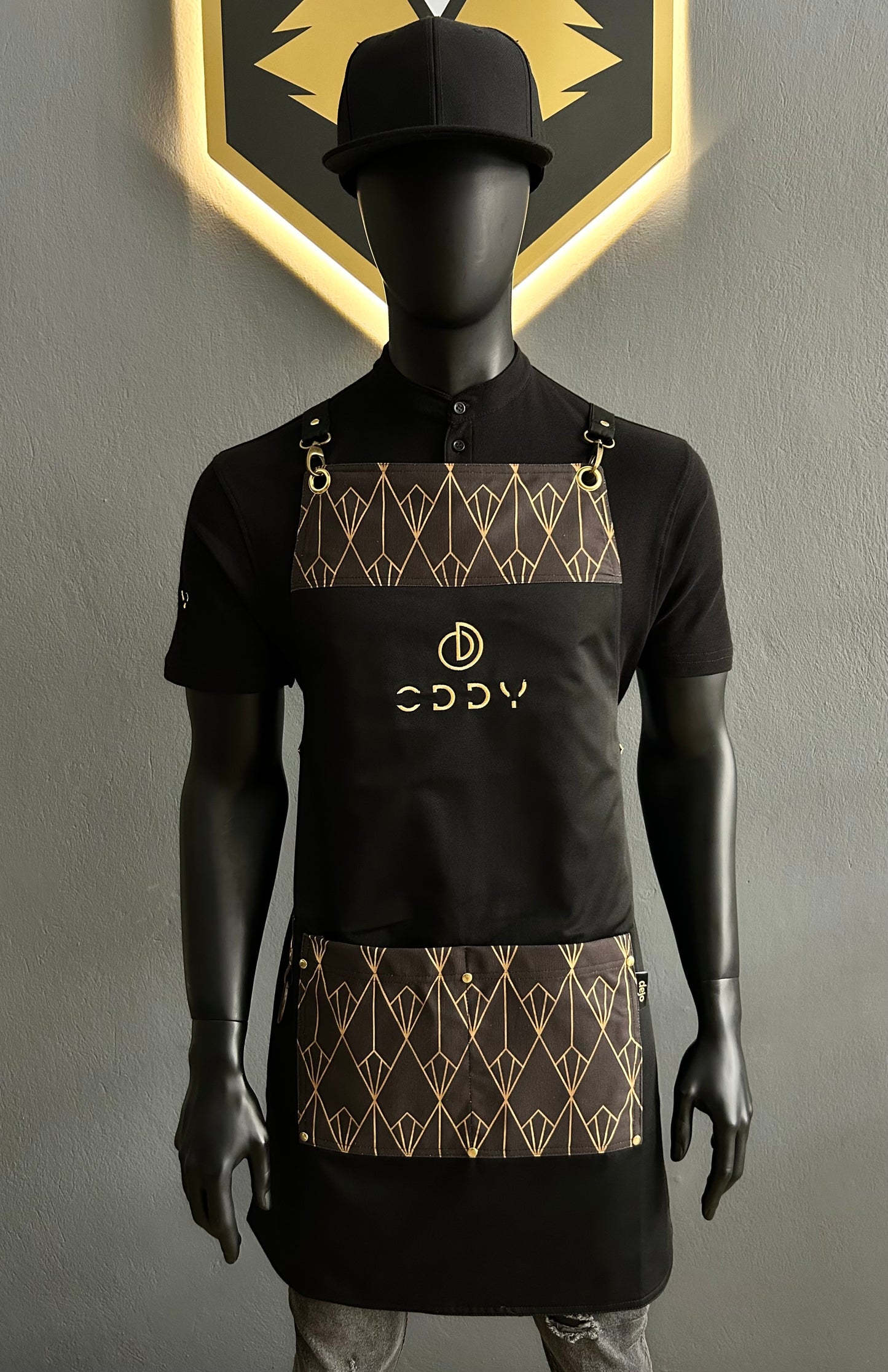 BLACK GOLD APRON