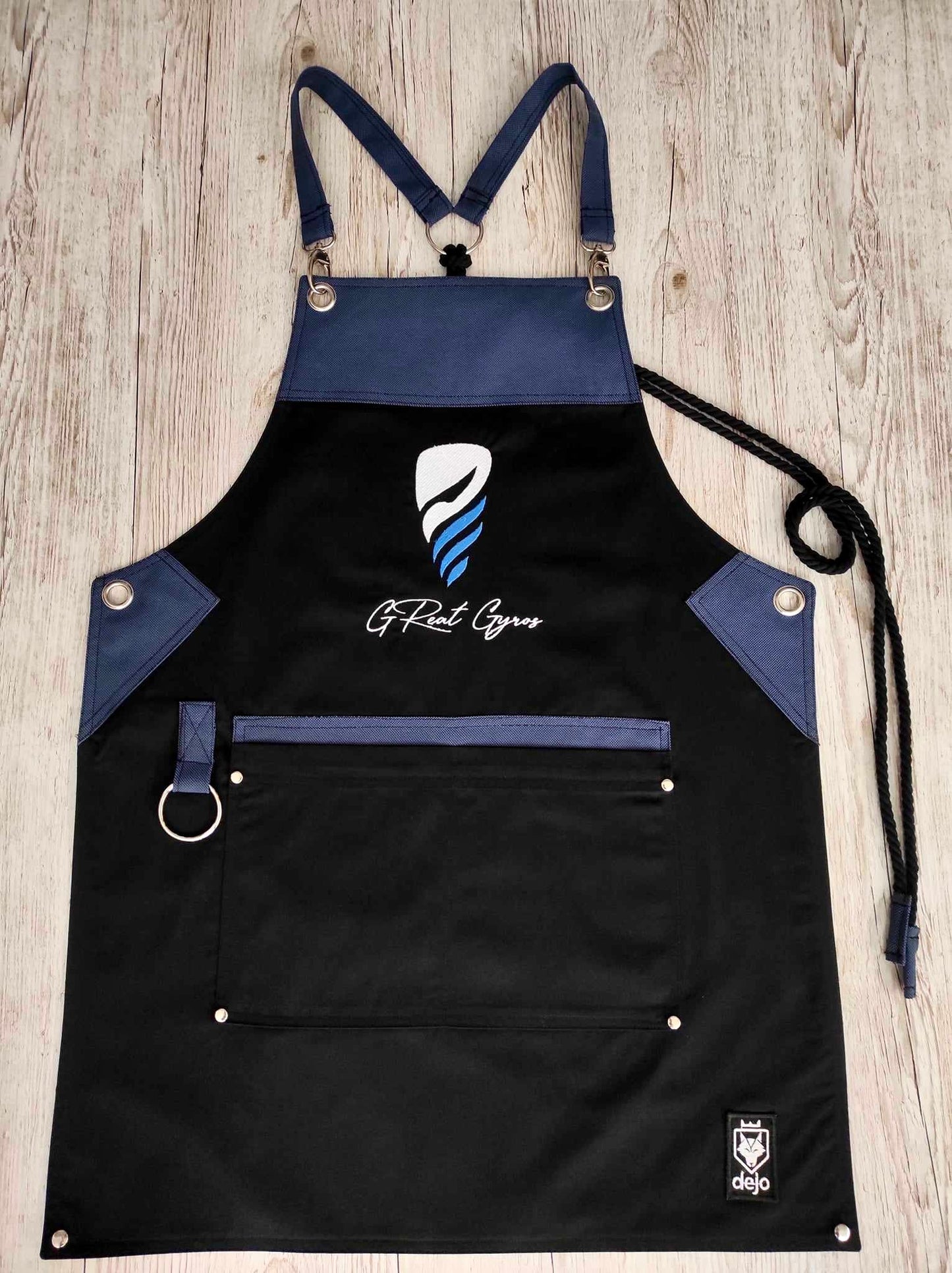 BLUE NISSOS APRON