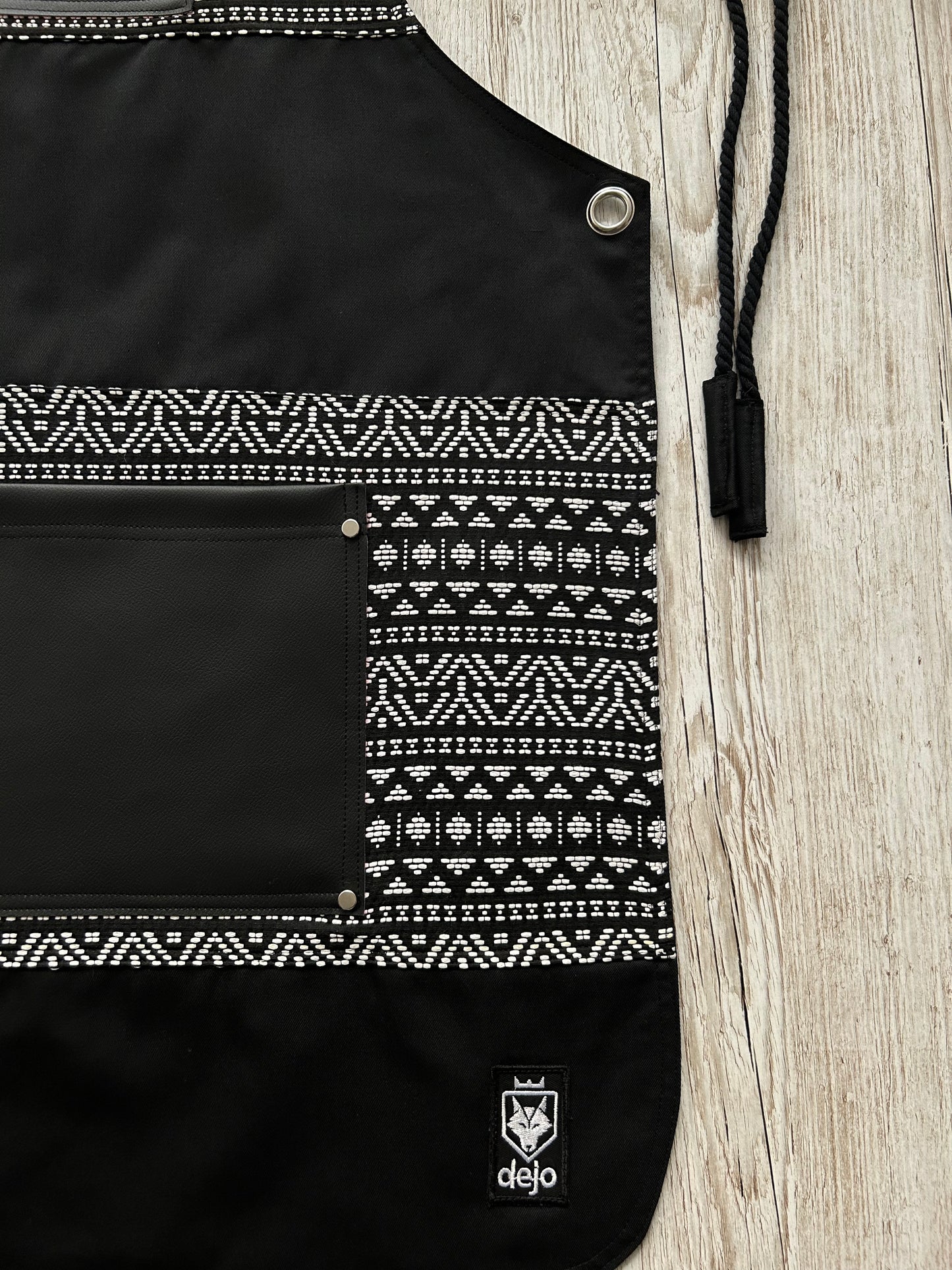 Ethnic Black Apron