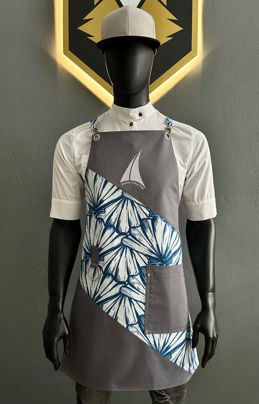 Grey Aegean Apron