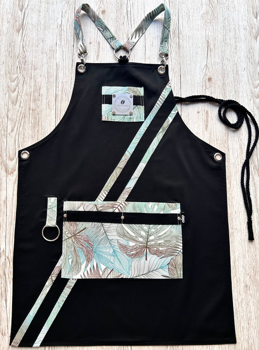 TROPICAL NOIR APRON