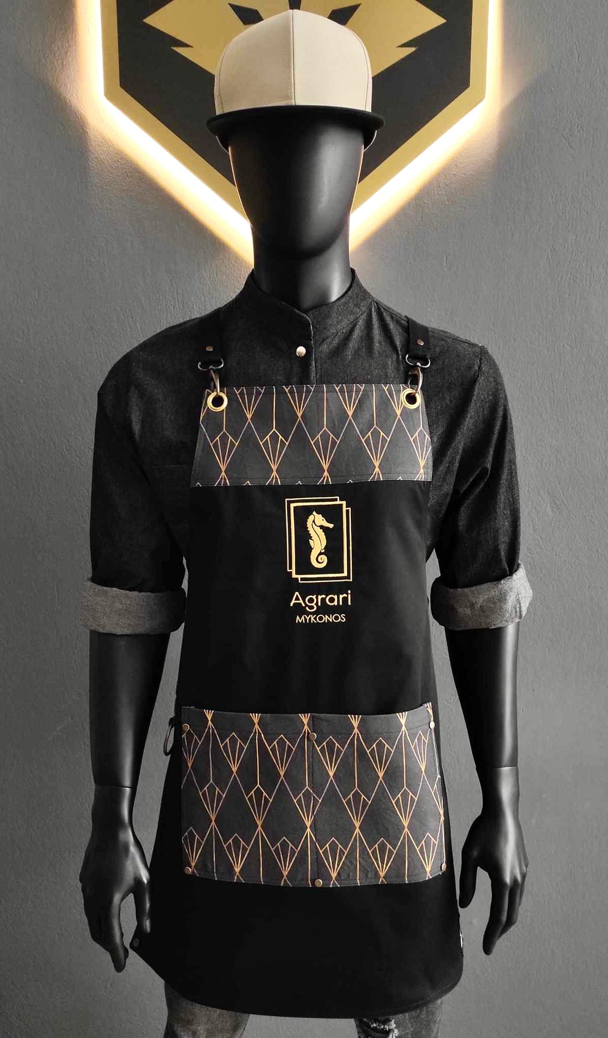 BLACK GOLD APRON