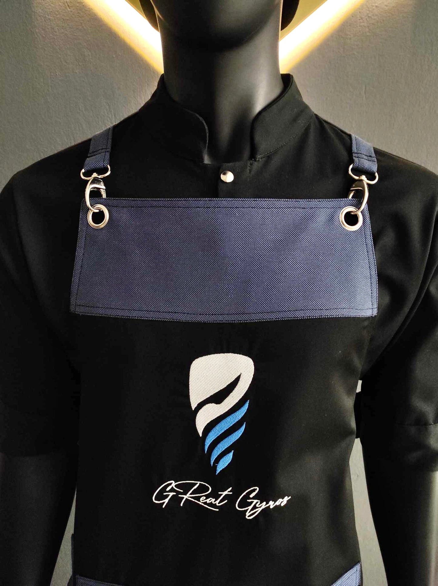 BLUE NISSOS APRON