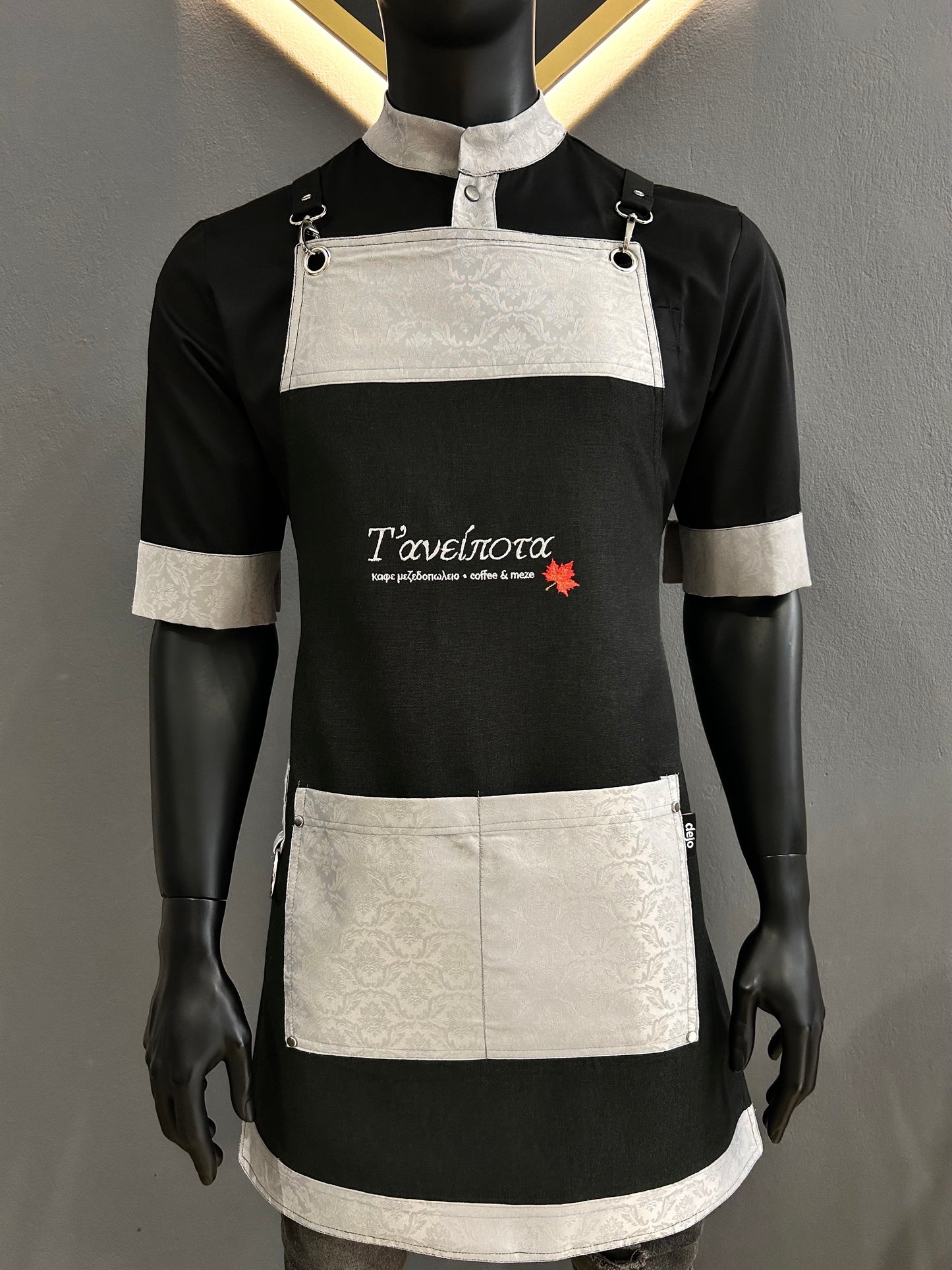 GREY HARMONY APRON
