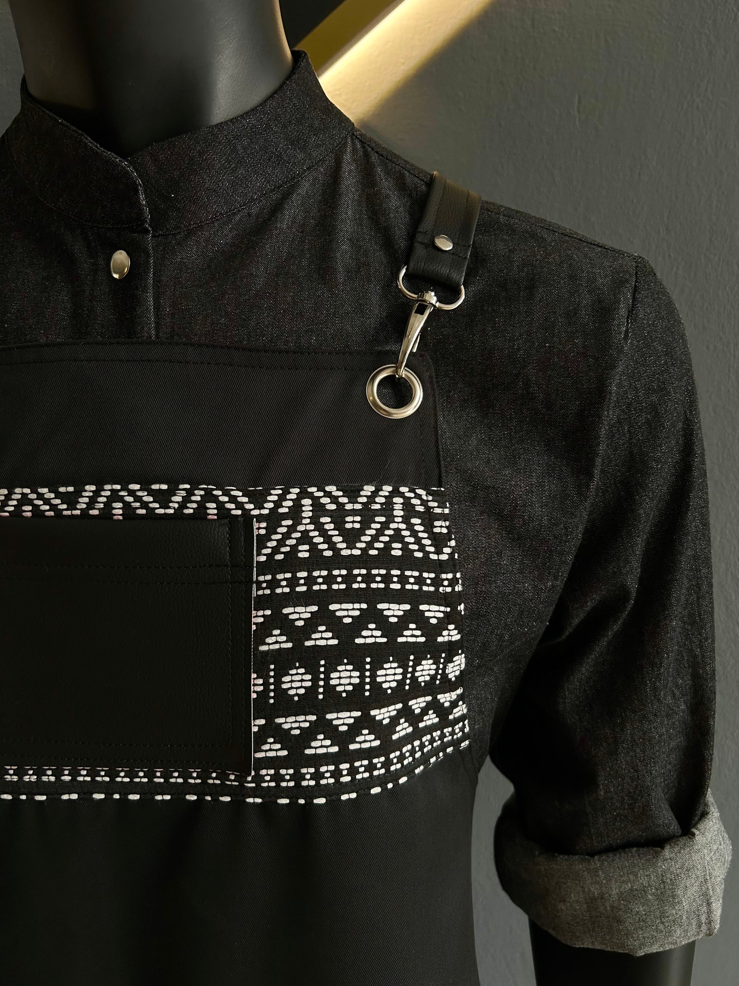 Ethnic Black Apron