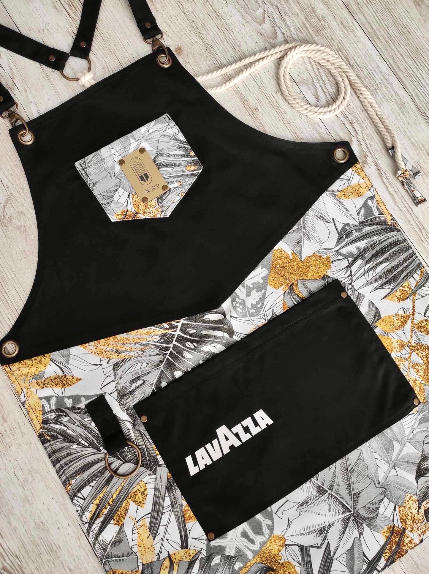 Apron Golden Leaves