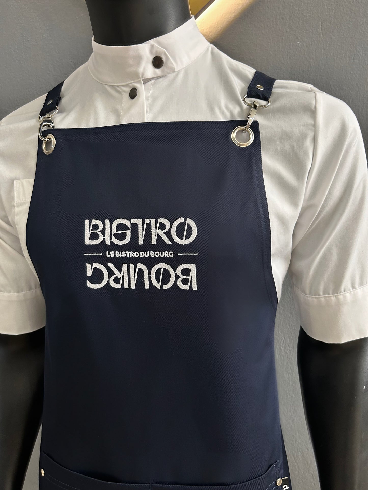 Navy Signature Apron