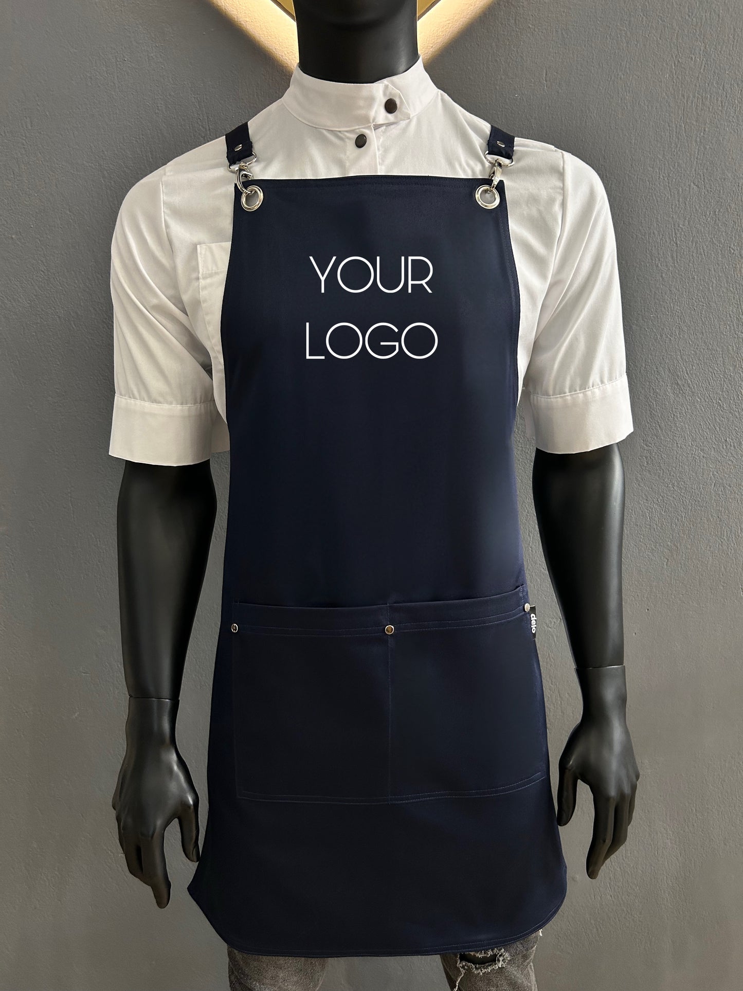 Navy Signature Apron