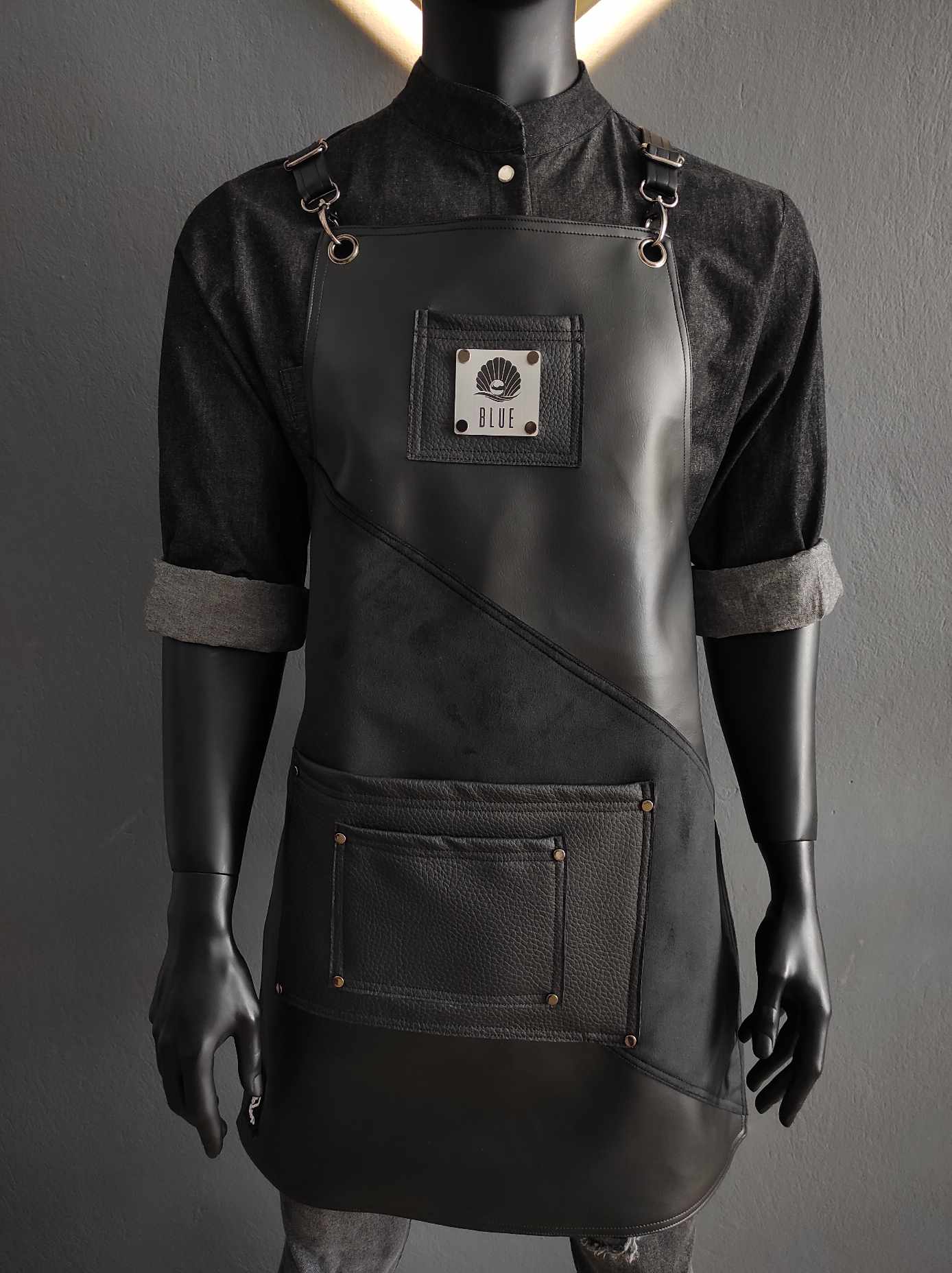 BLACK EAGLE LEATHER APRON