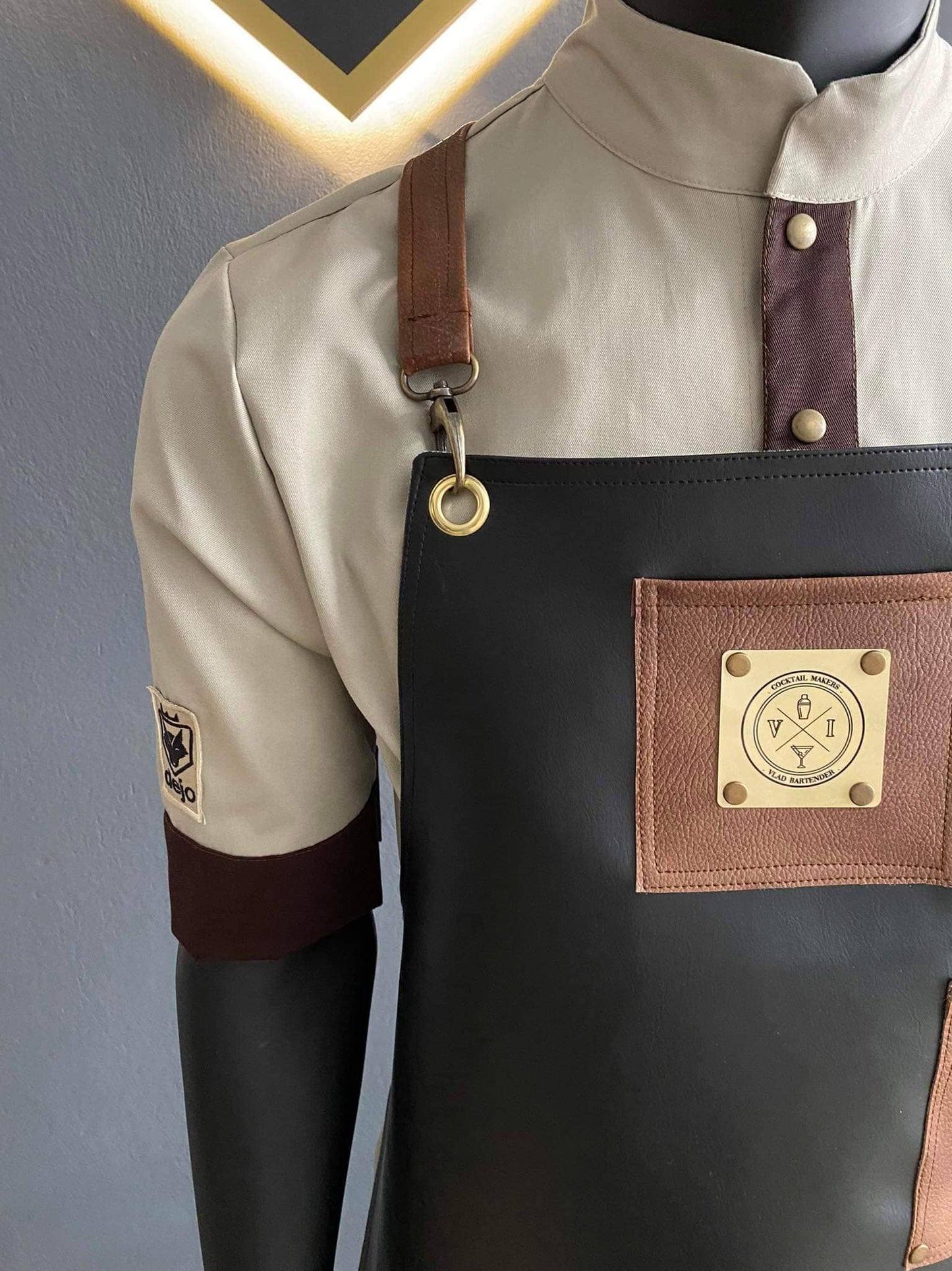 APRON LUX LEATHER