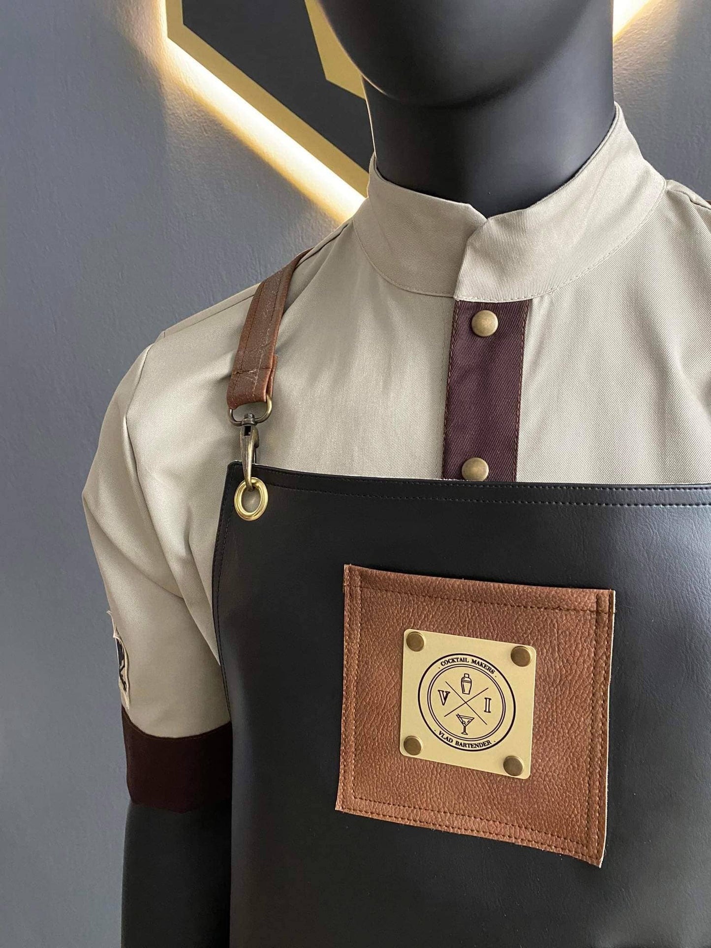 APRON LUX LEATHER