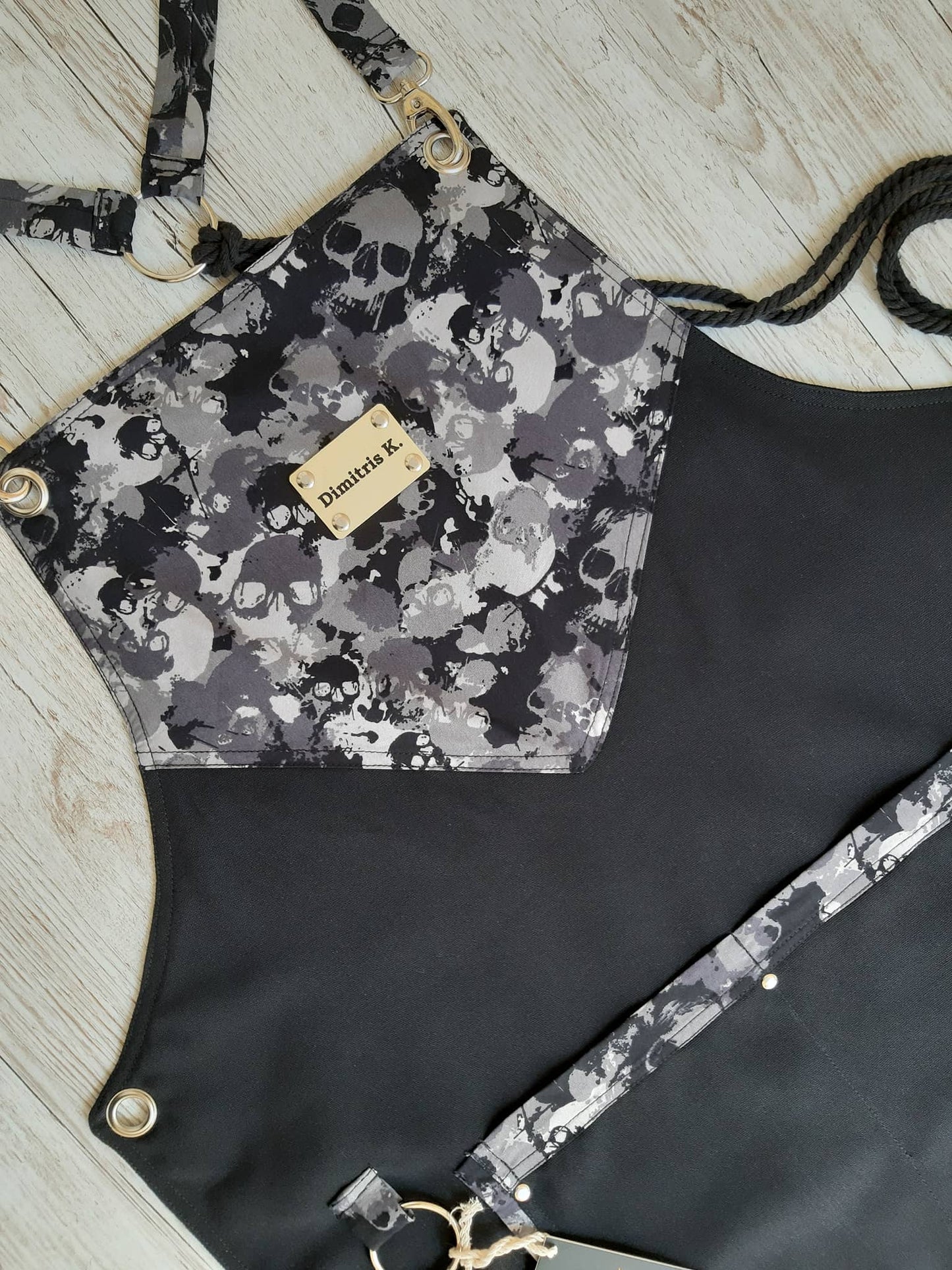 Grey Camouflage SKULLS