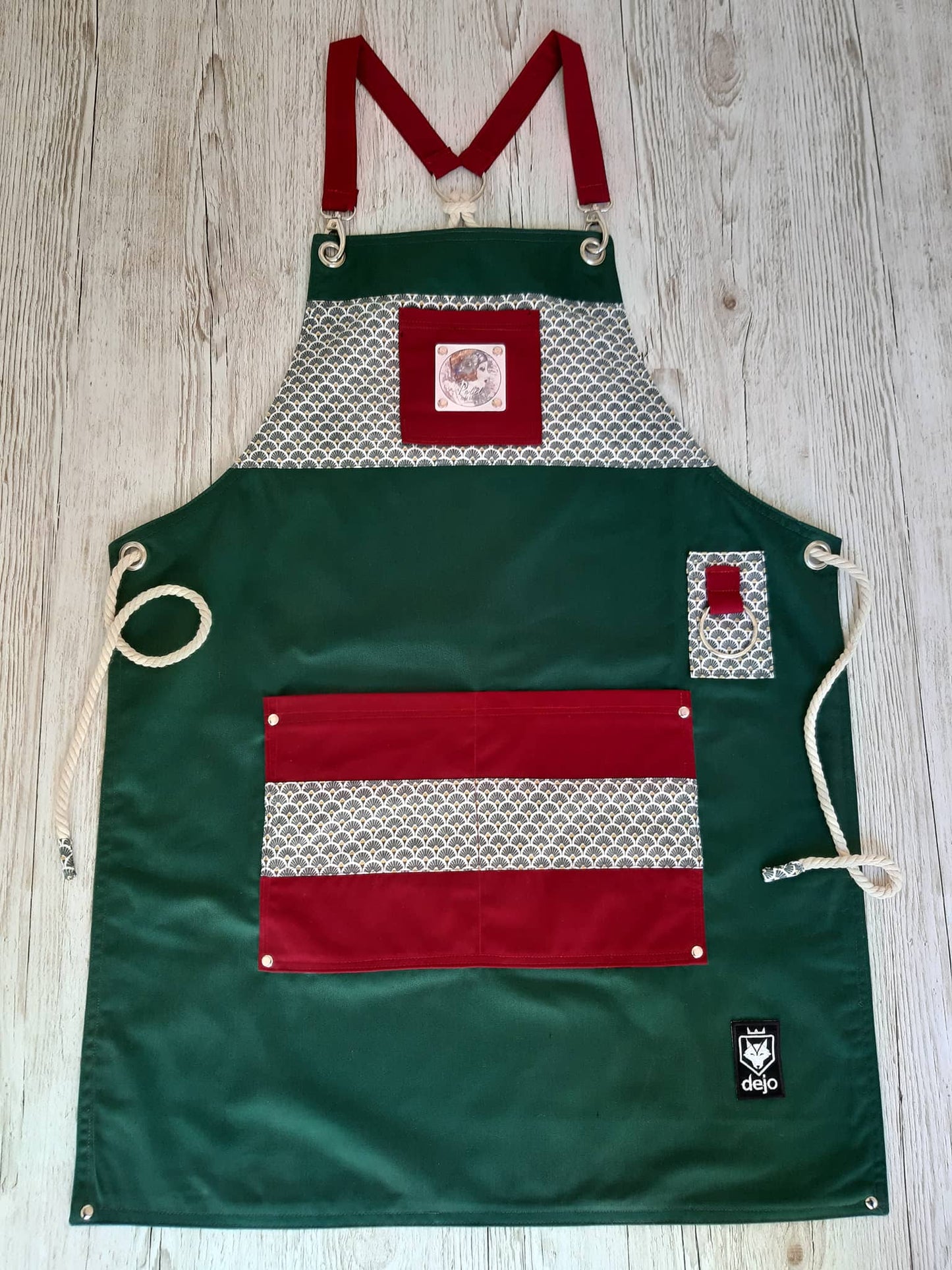 GREEN ITALY APRON