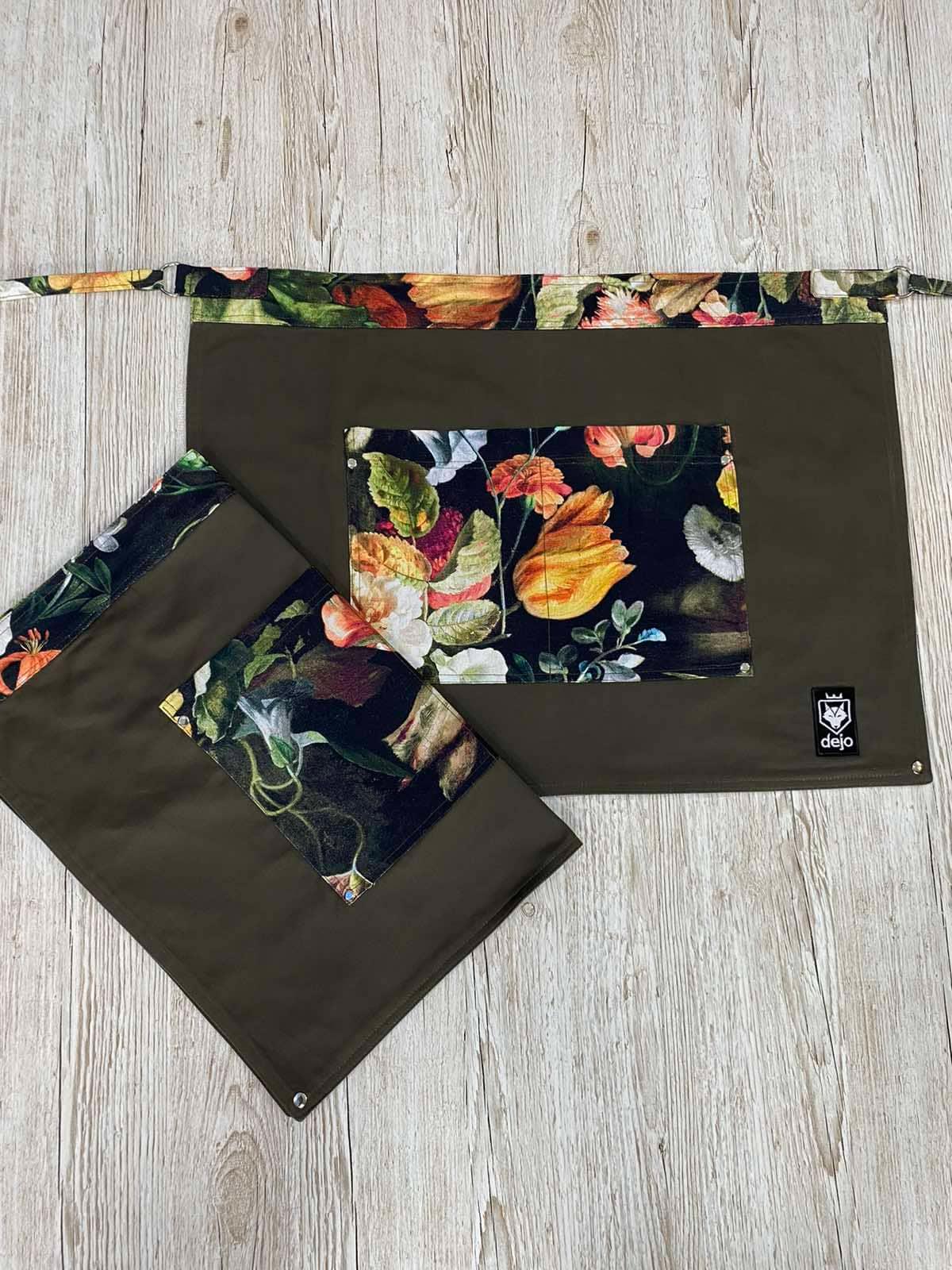 Service Apron Khaki Rose