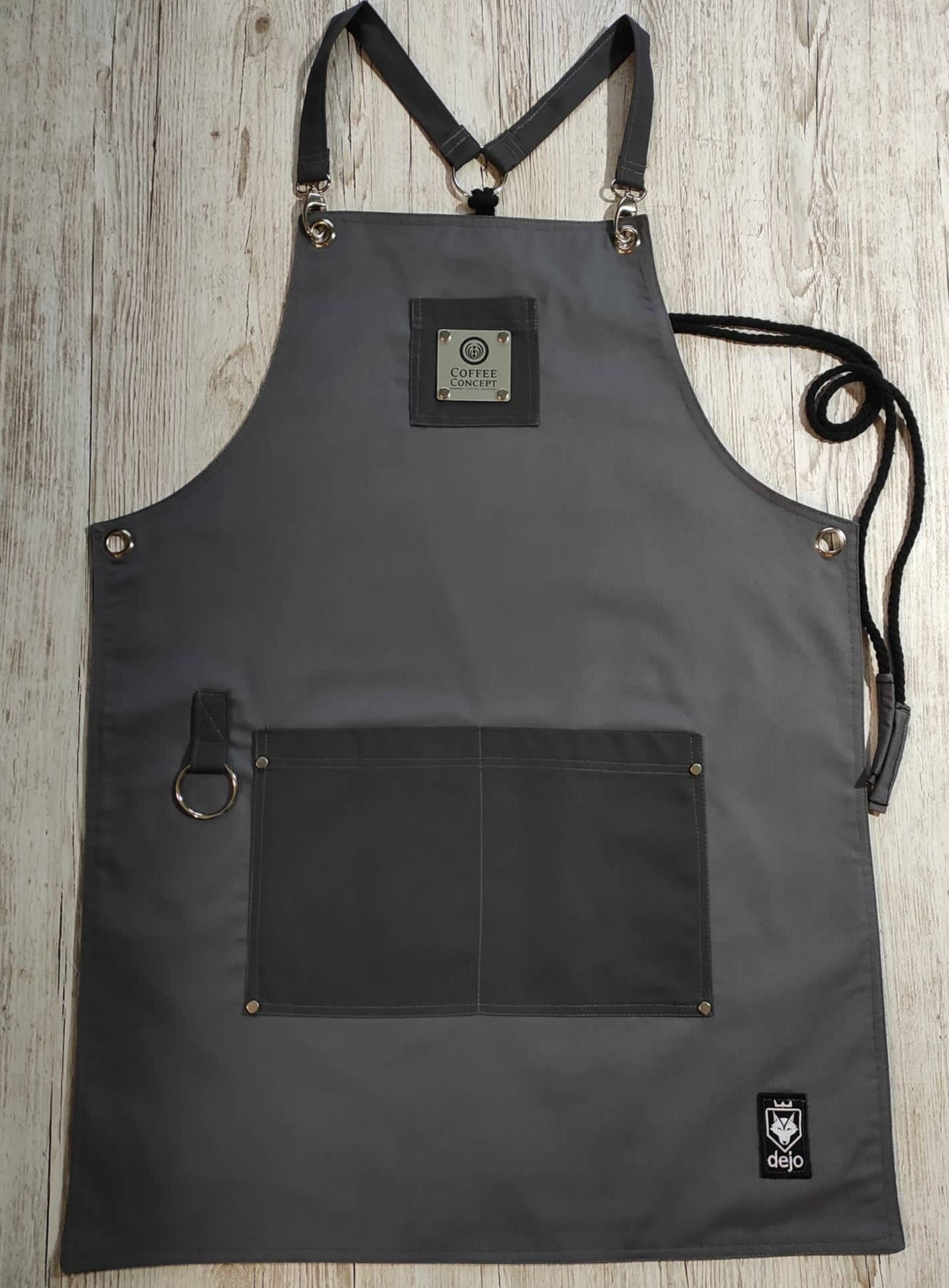 GREY CLASSIC APRON