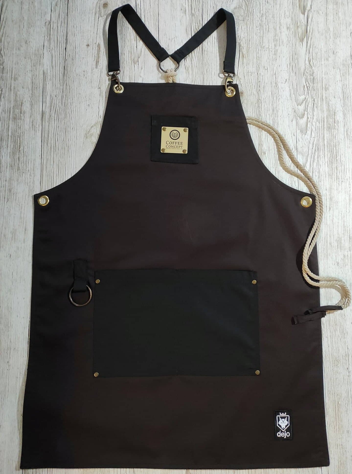 BROWN CLASSIC APRON