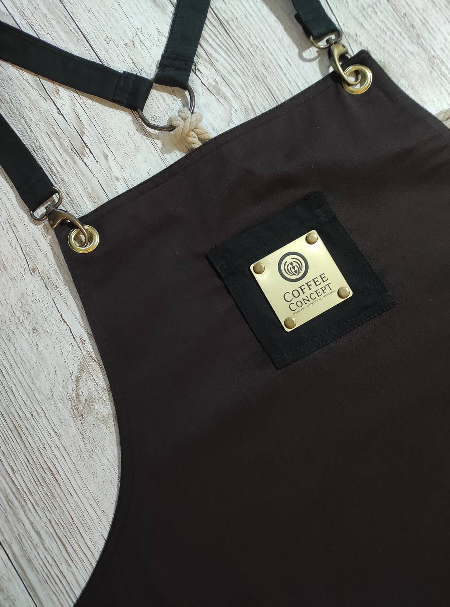 BROWN CLASSIC APRON