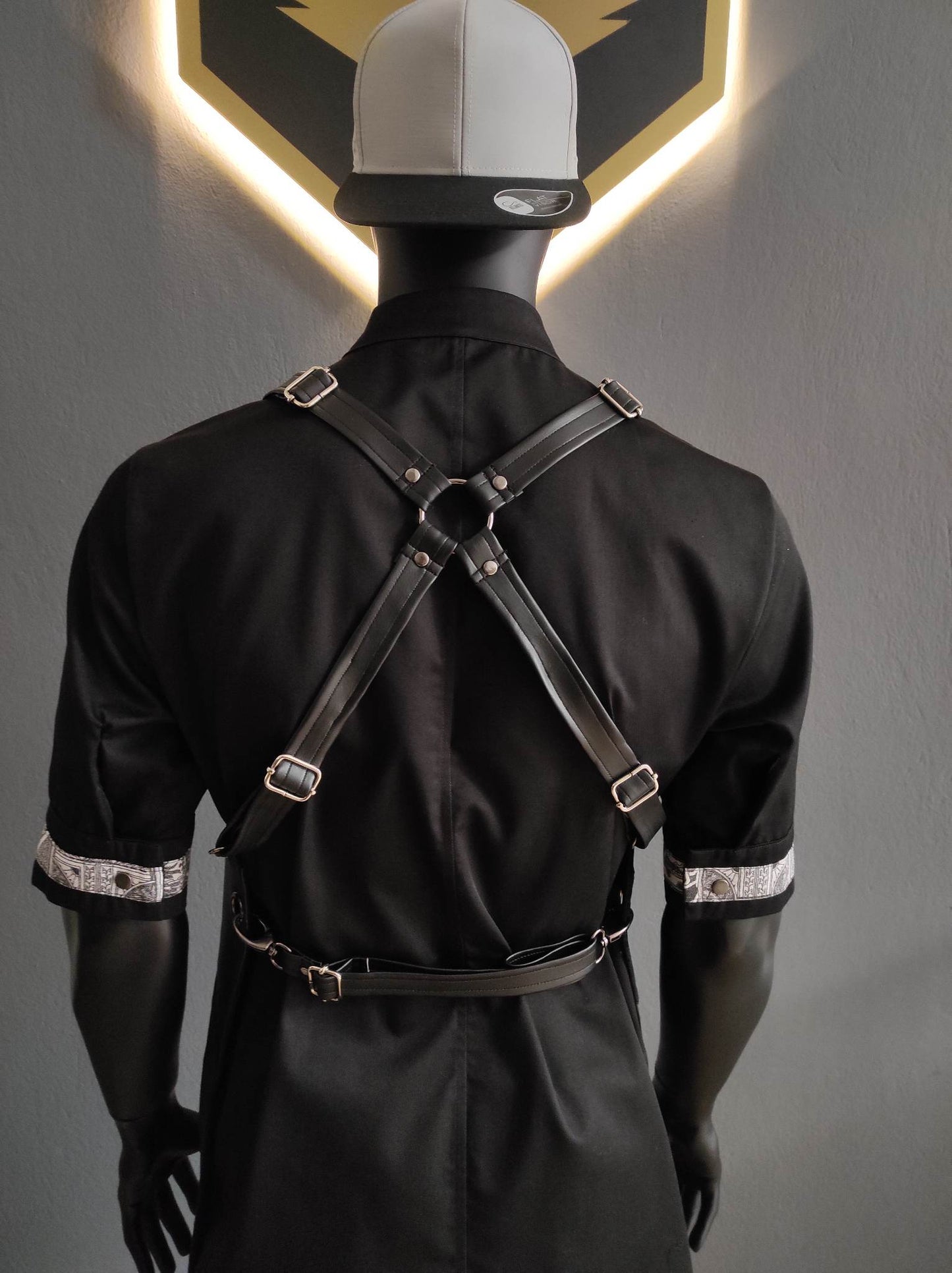 BLACK EAGLE LEATHER APRON