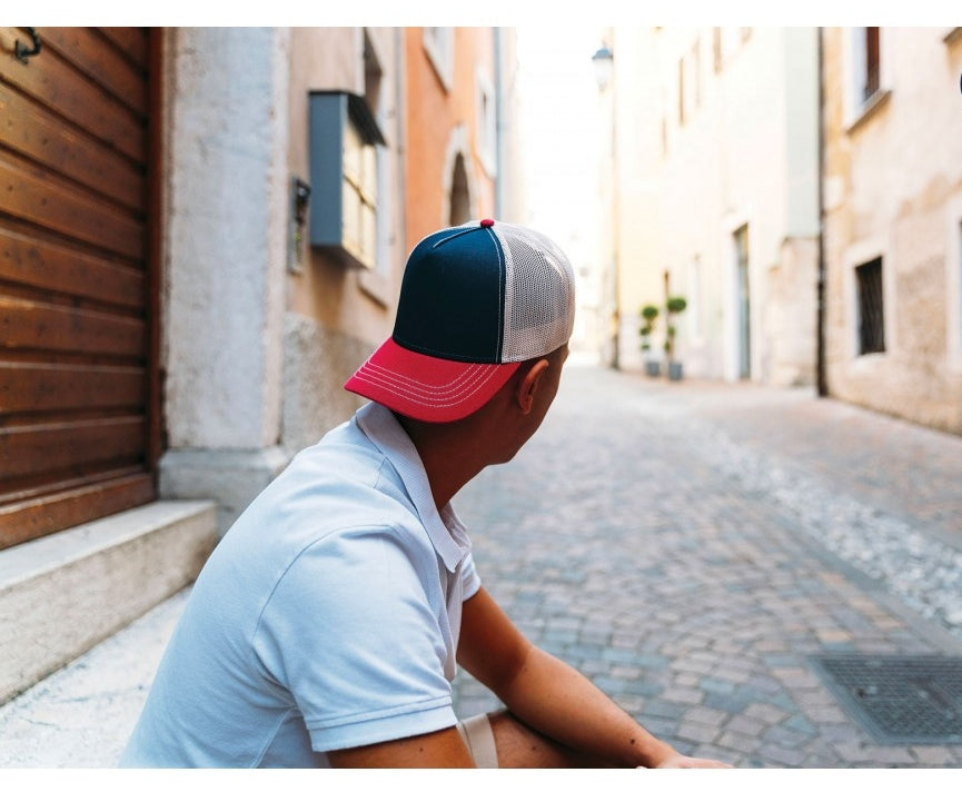 RAPPER WHITE - BLACK - BURGUNDY HATS